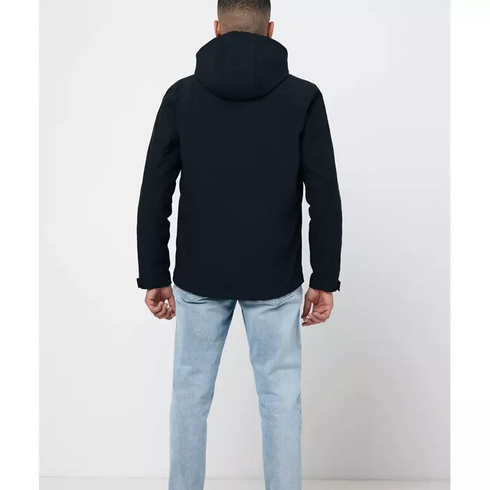 Iqoniq Makalu softshelljacka, Svart, large image number 3