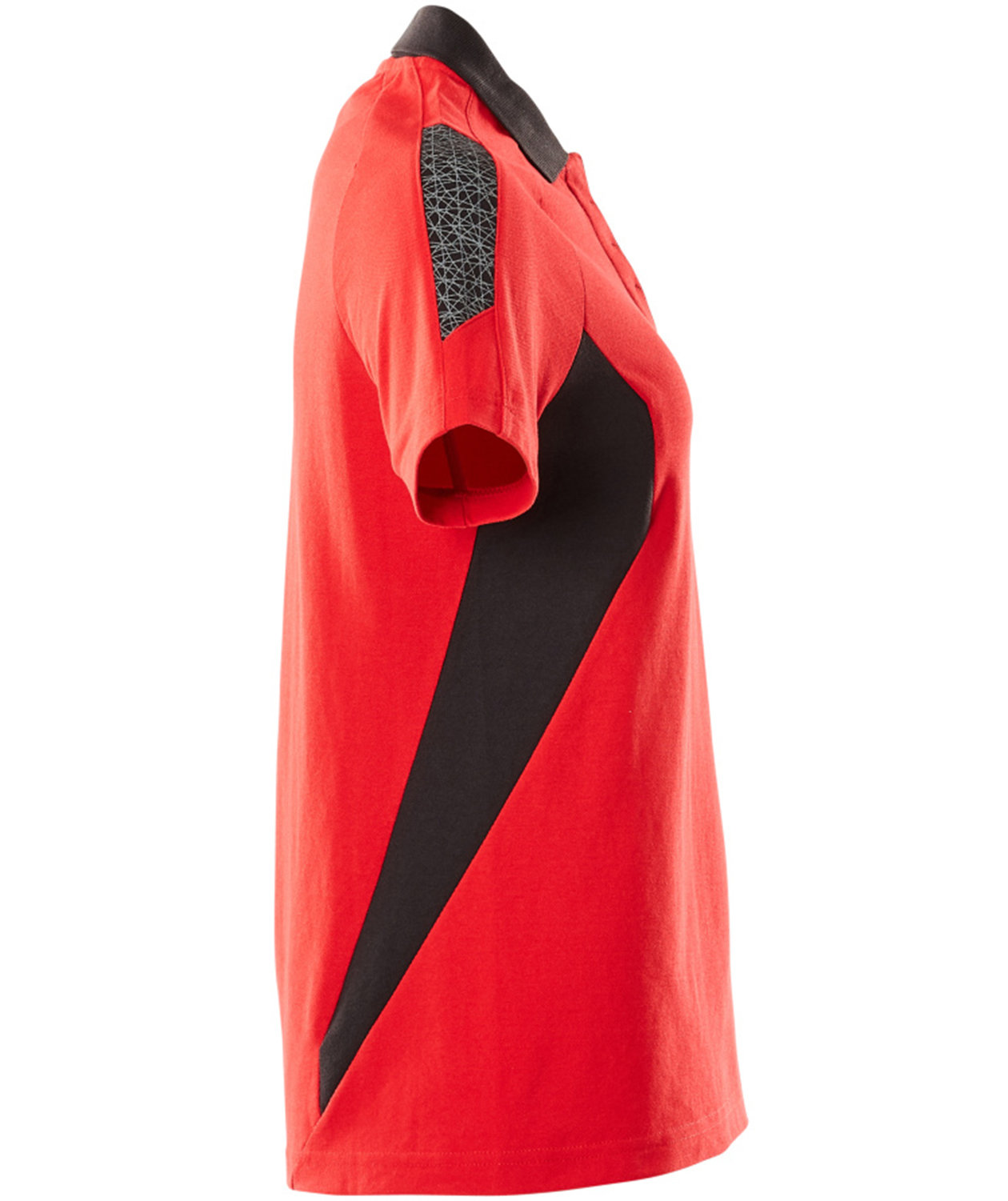 Mascot Accelerate dame polo T-shirt, Signalr&oslash;d/sort, large image number 2