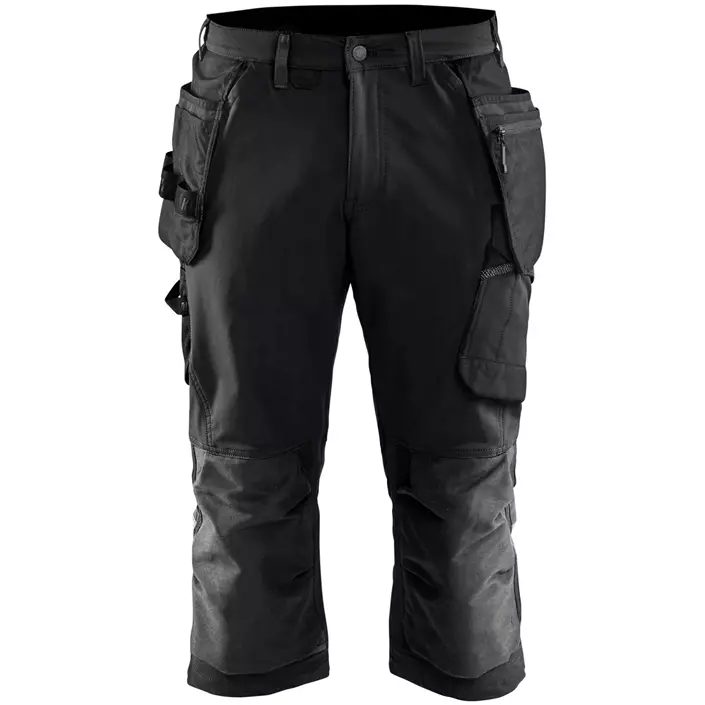 Blåkläder craftsman knee pants full stretch, Black/Dark Grey, large image number 0