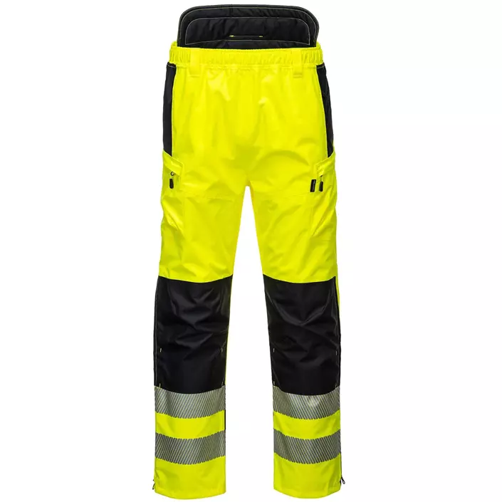 Portwest PW3 rain trousers, Hi-vis Yellow/Black, large image number 0