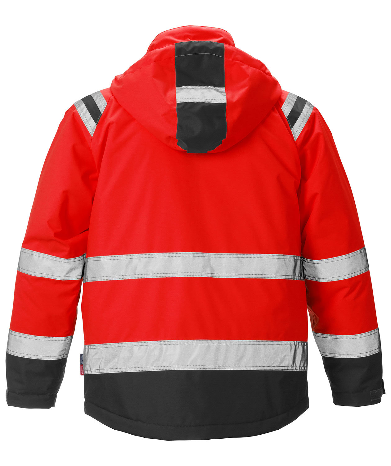 Fristads Airtech&reg; winter jacket 4035, Hi-vis Red/Black, large image number 1