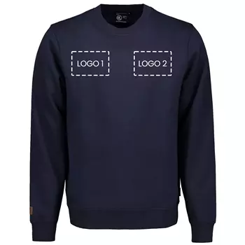 Westborn sweatshirt med logotryck