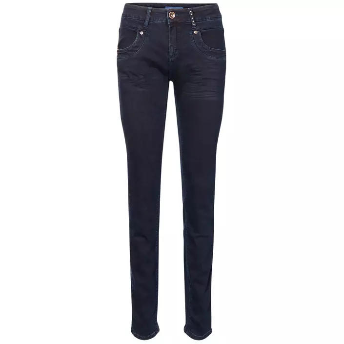 Claire Woman Kim dame jeans, Navy denim, large image number 0