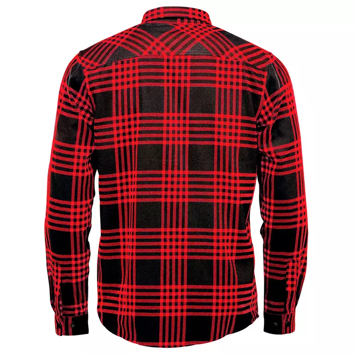 Stormtech Santa Fe flannel shirt, Red/Black, large image number 2