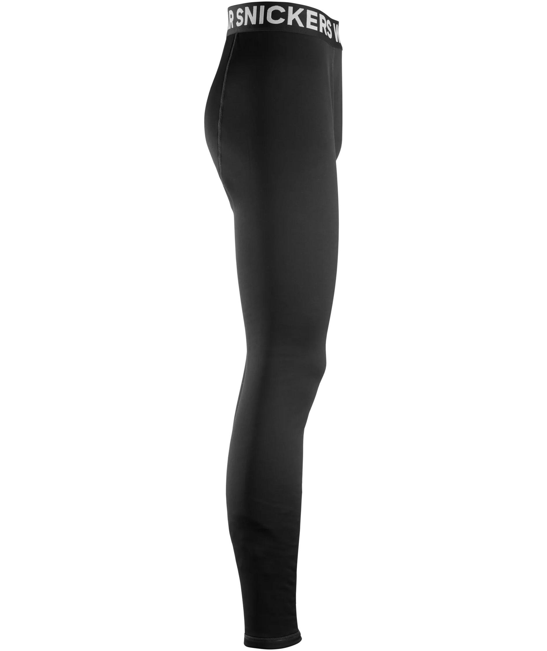 Snickers baselayer bukser 9486, Black, large image number 4