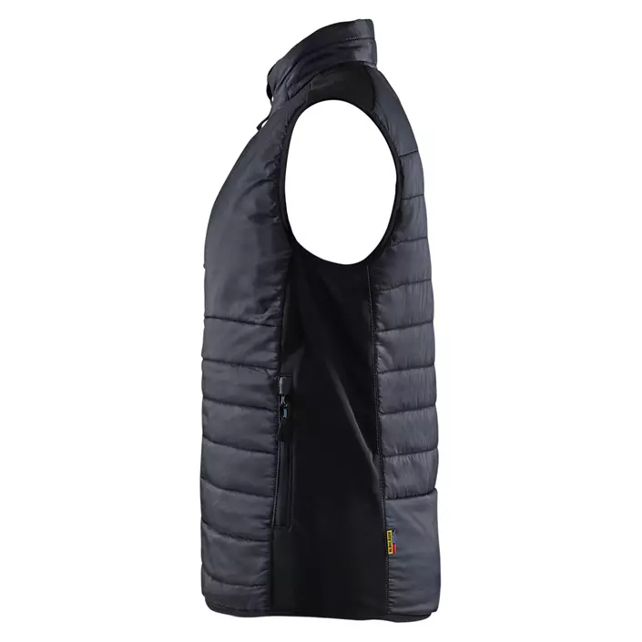 Blåkläder women's quilted vest, Black/Dark Grey, large image number 3
