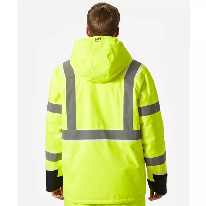 Helly Hansen UC-ME winter jacket, Hi-Vis Yellow, large image number 3