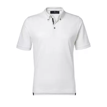CC55 Munich Sportwool button-down polo T-skjorte, Hvit