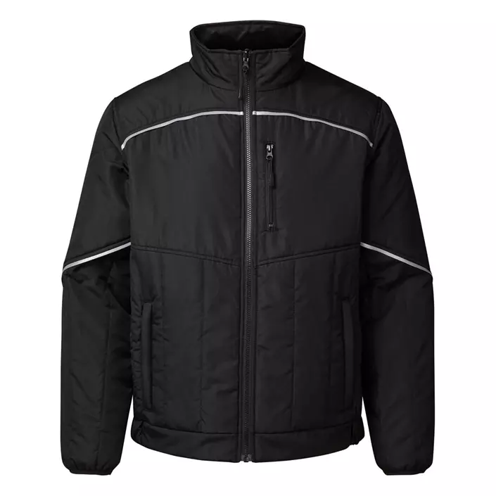 Xplor unisex quilt jacket, Black, large image number 0