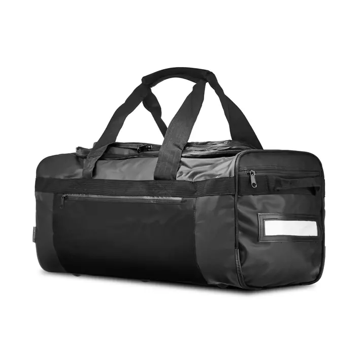 North Sea sports bag with backpack function 54L, Black, Black, large image number 0