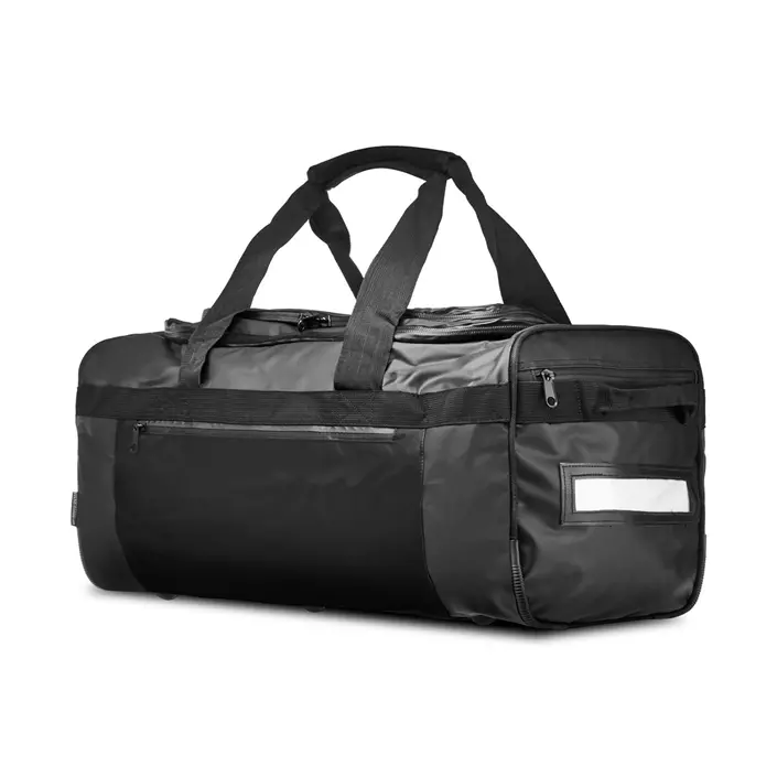 North Sea sports bag with backpack function 54L, Black, Black, large image number 0