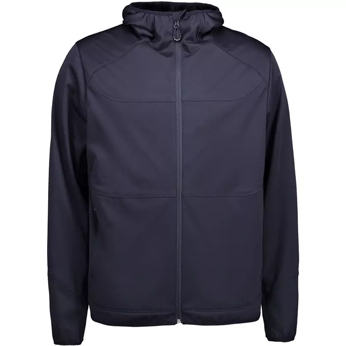 ID Combi Stretch softshell jacket, Navy, large image number 0