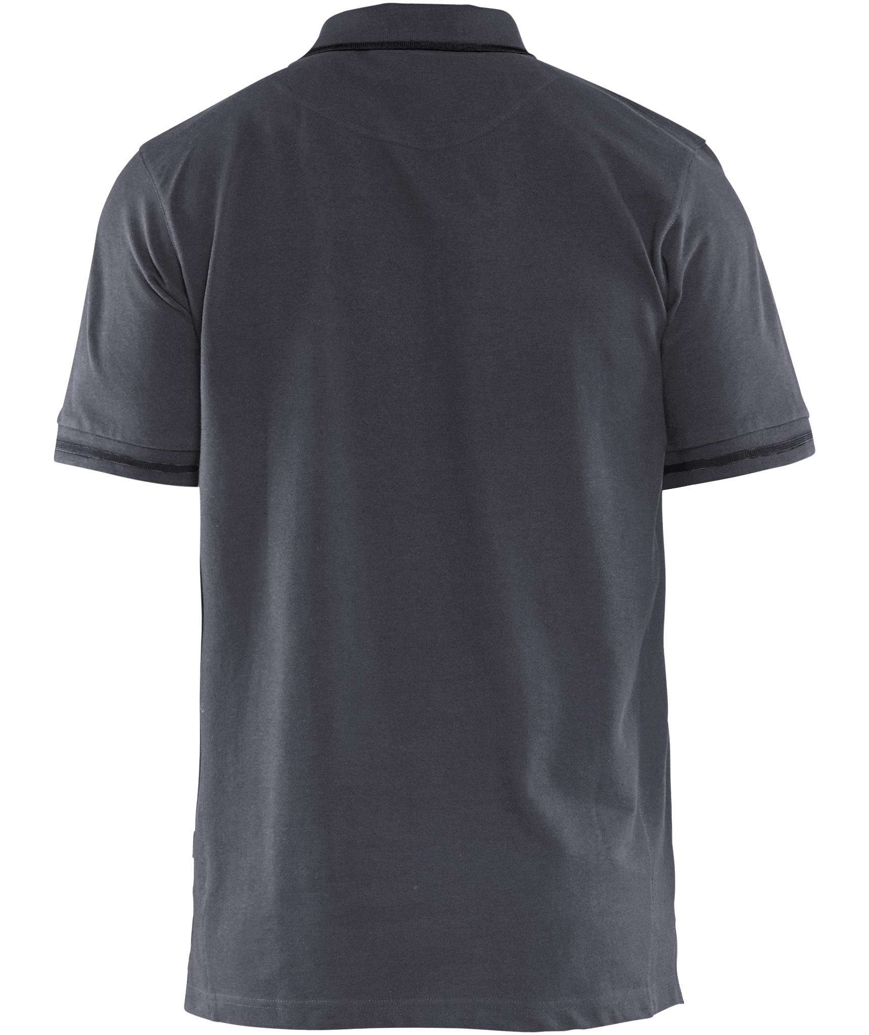 Bl&aring;kl&auml;der Unite polo T-shirt, Medium grey/black