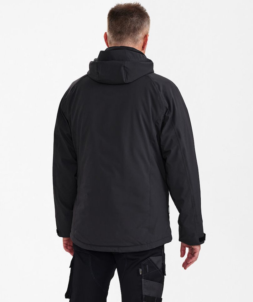 Engel X-treme vinterjacka, Antracitgr&aring;, large image number 3