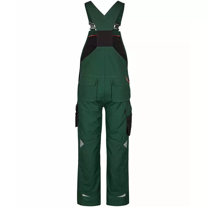 Engel Galaxy bib and brace trousers, Green/Black, large image number 1