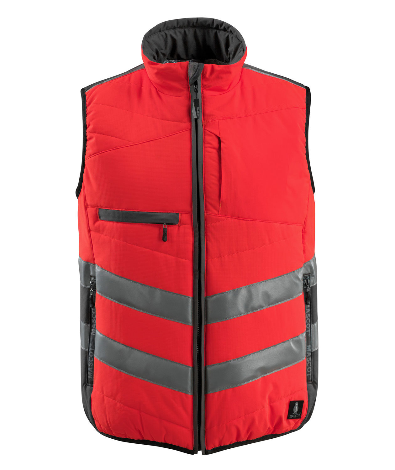 Hi-vis red/Dark anthracite