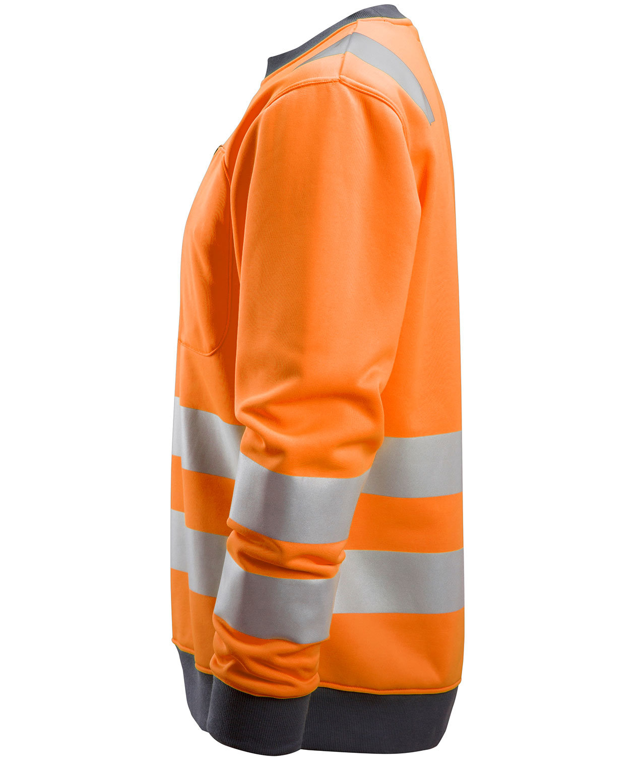 Snickers AllroundWork sweatshirt 8037, Hi-vis Orange, large image number 3