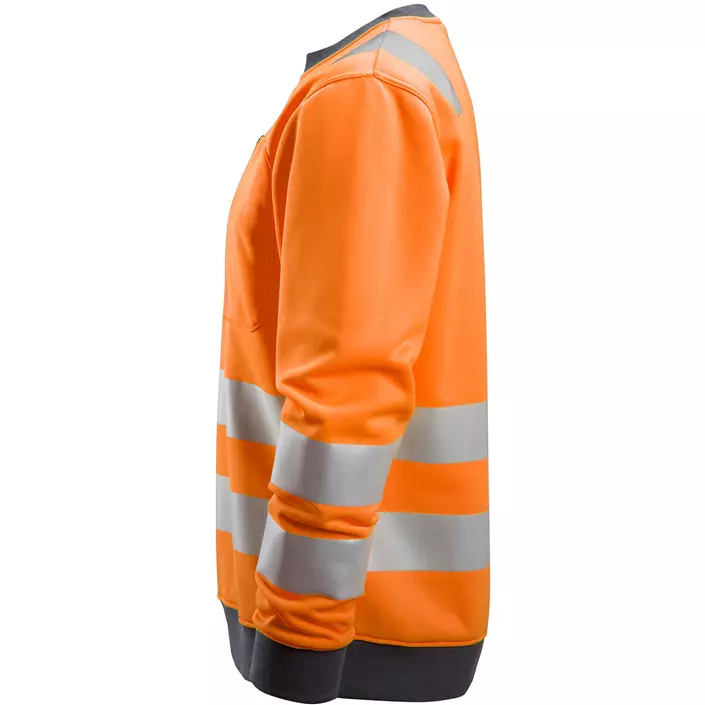 Snickers AllroundWork sweatshirt 8037, Varsel Orange, large image number 3