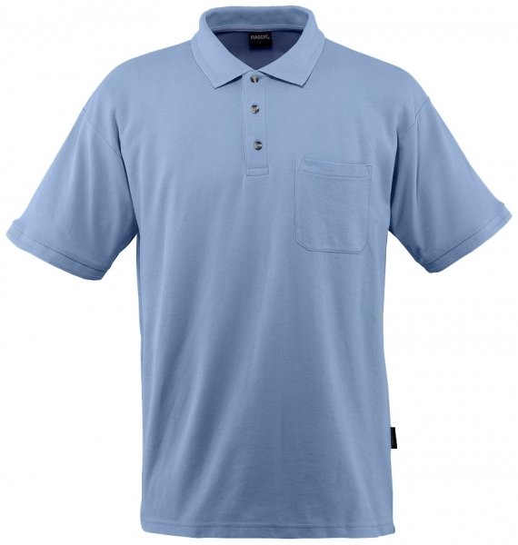 Mascot Crossover Borneo Polo T-shirt, Lightblue, large image number 0