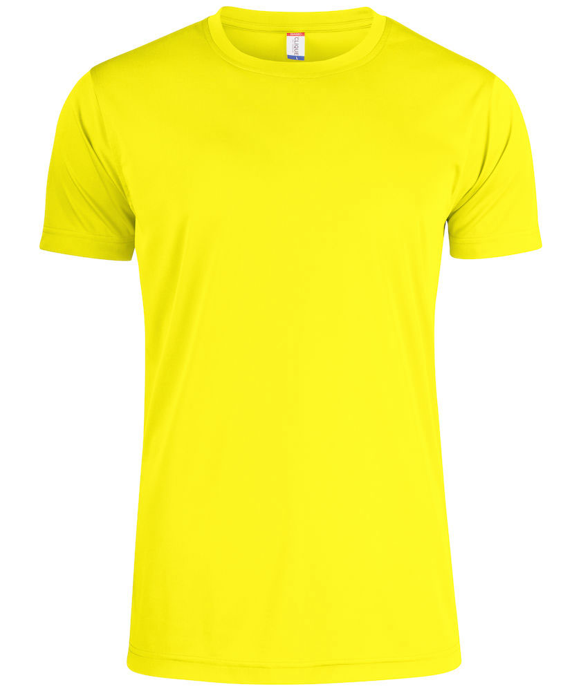 Clique Basic Active-T T-shirt, Visibility Yellow, Visibility Yellow, swatch
