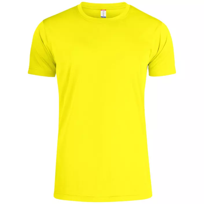Clique Basic Active-T T-skjorte, Visibility Yellow, large image number 0