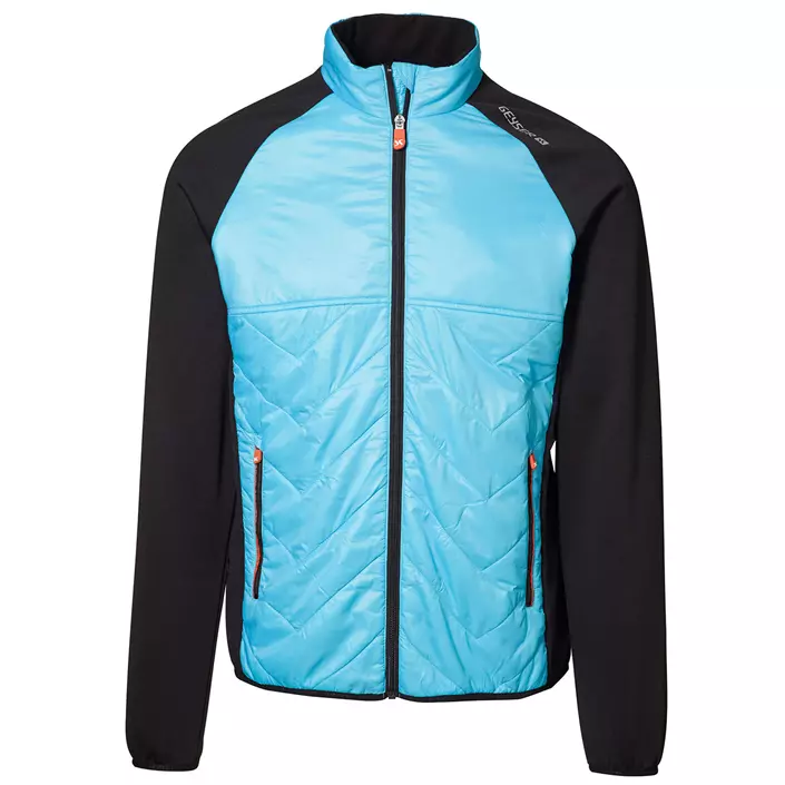 GEYSER Cool vattert jakke, Aquablå, large image number 0
