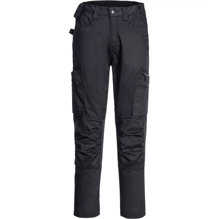 Portwest WX2 Eco work trousers, Black, large image number 0