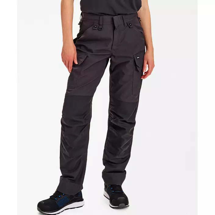 Engel Entire dame arbejdsbukser, Anthracite Grey, large image number 1