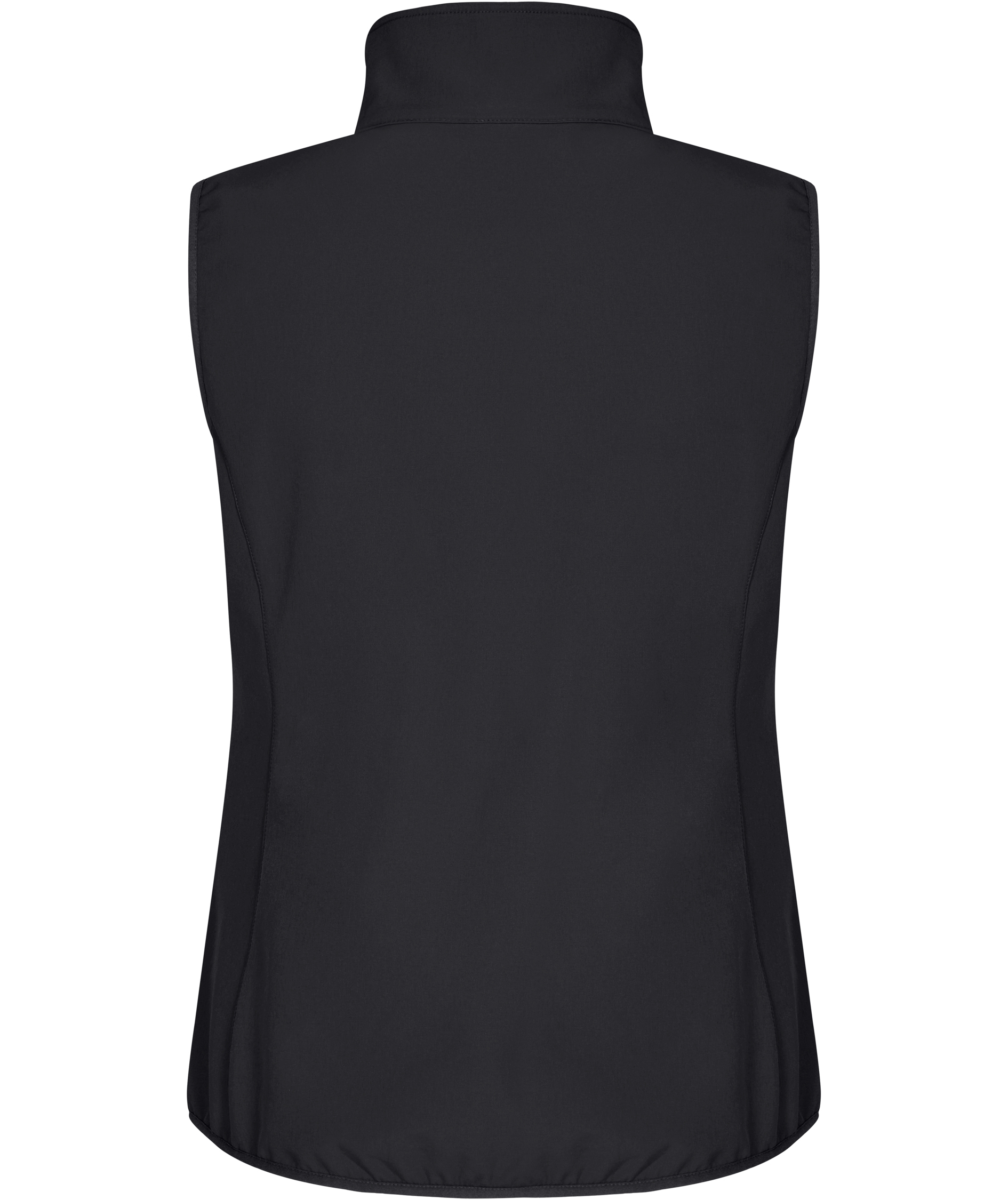 Clique Classic women's softshell vest, Black