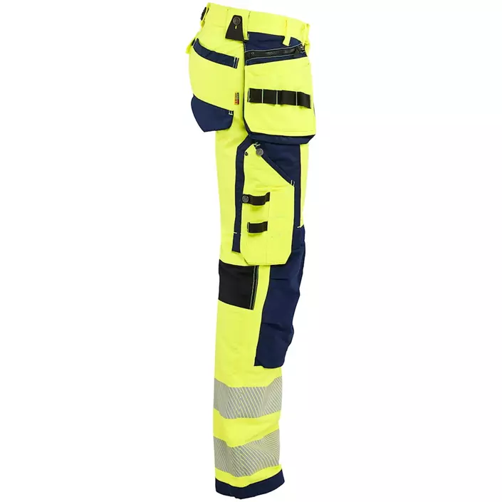 Blåkläder Handwerkerhose full stretch, Hi-vis gelb/marineblau, large image number 2