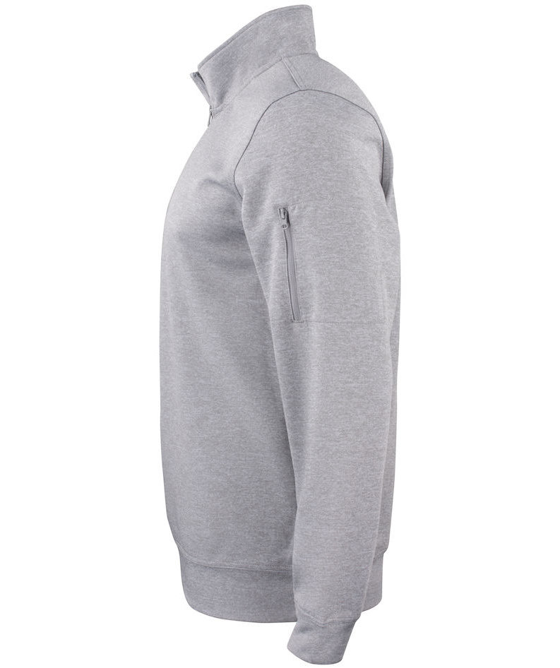 Clique Basic Active  sweatshirt, Grey Melange, large image number 4