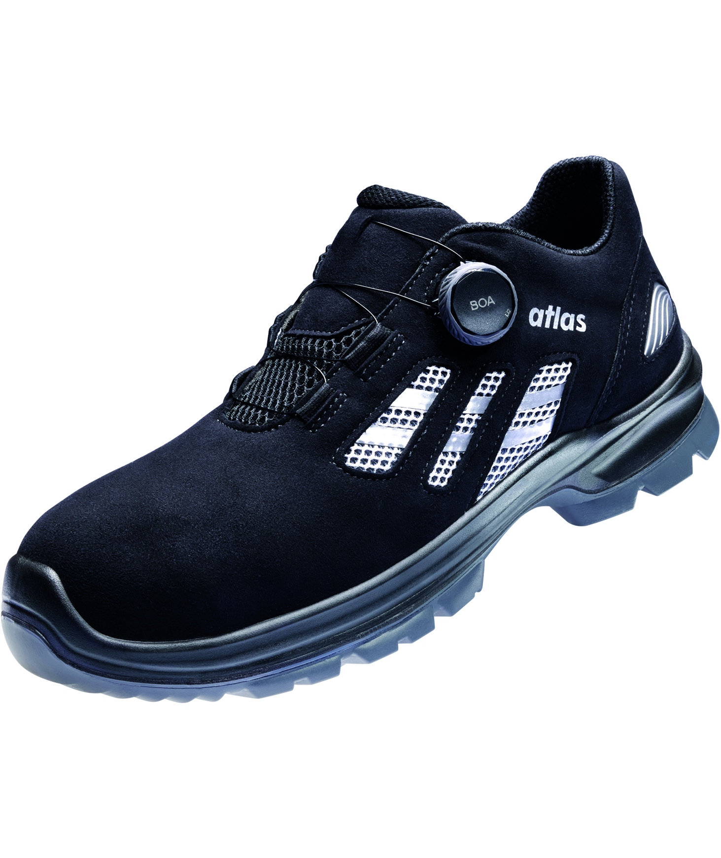 Atlas Flash 3205 Boa&reg; sikkerhedssko S1P, Sort