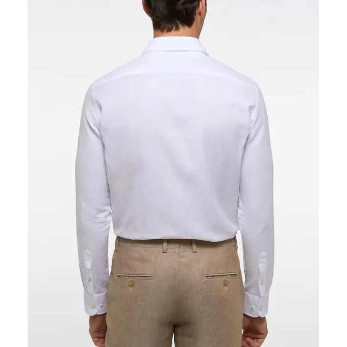 Eterna Soft Tailoring Twill Slim fit skjorte, White , large image number 2