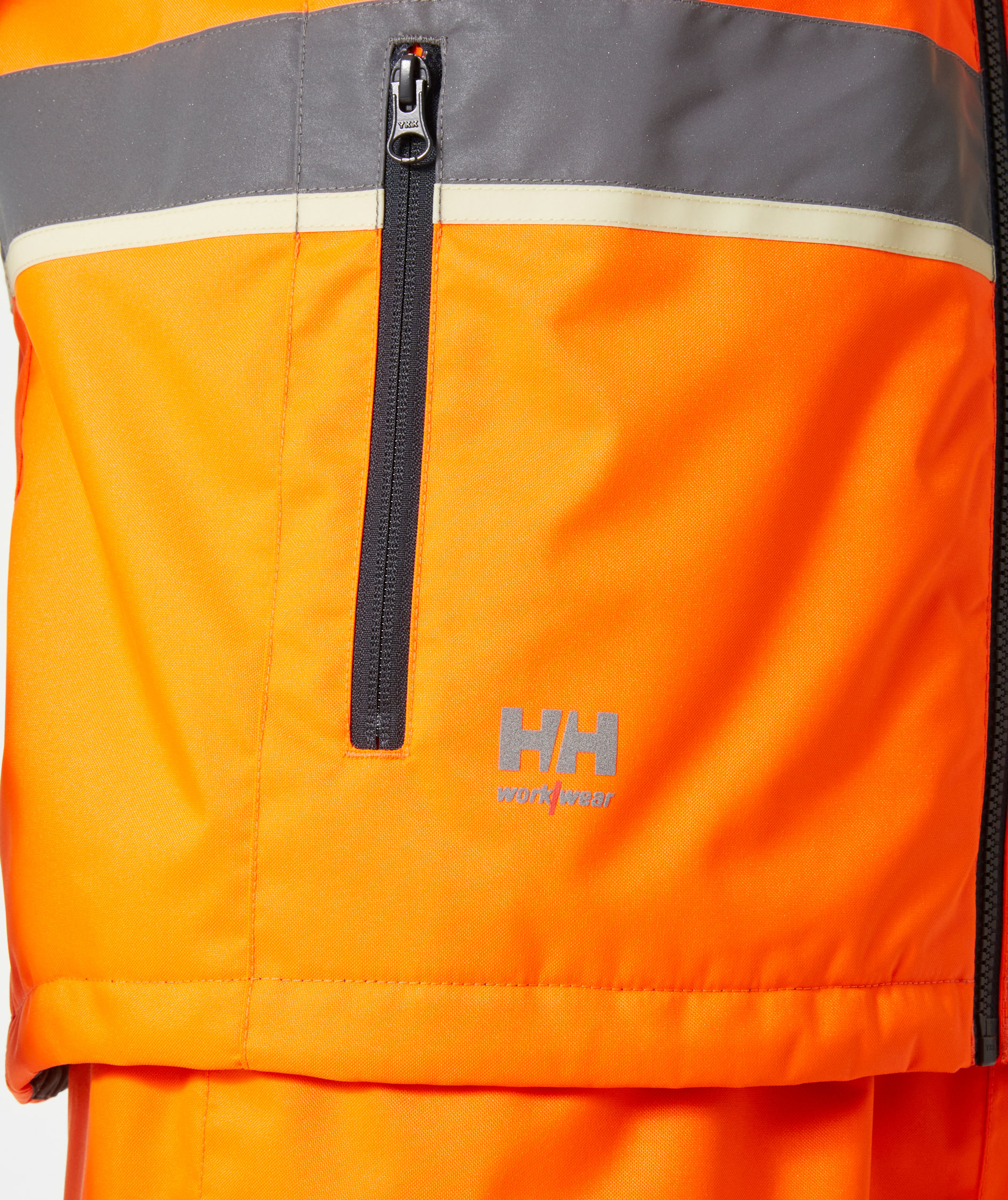 Helly Hansen UC-ME 2-in-1 insulator jacket, Hi-vis Orange/Ebony, large image number 7