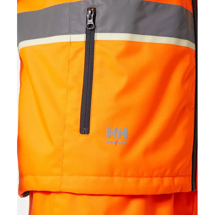 Helly Hansen UC-ME insulator jacket, Hi-vis Orange/Ebony, large image number 5