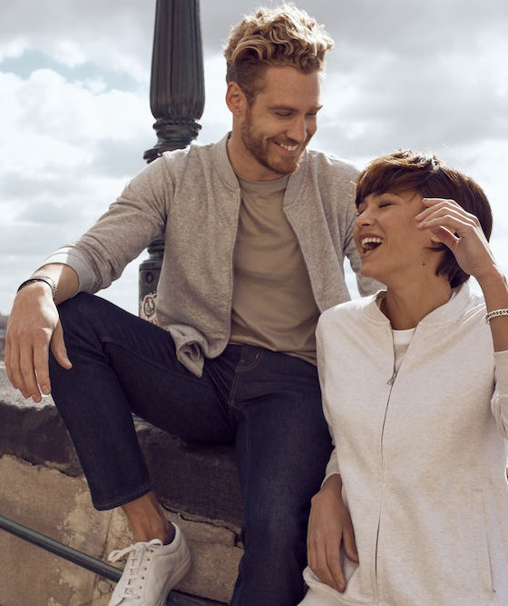 Clique Premium OC Cardigan, Grau Meliert, large image number 2