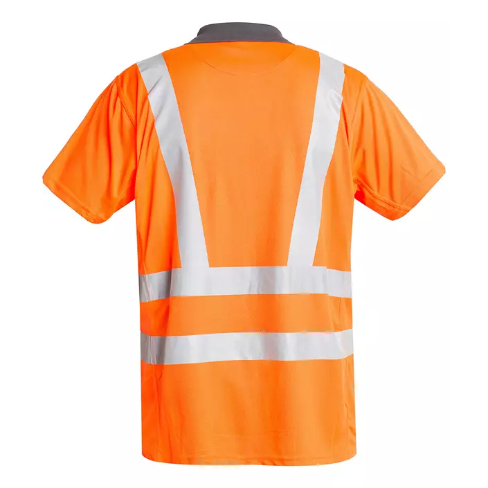 Engel arbejds polo T-shirt, Orange, large image number 1