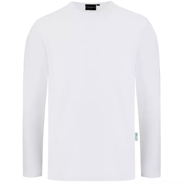 Karlowsky Casual-Flair långärmad T-shirt, White, large image number 0
