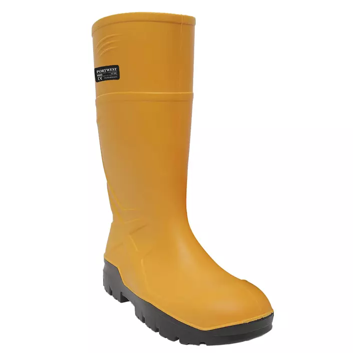 Portwest PU safety rubber boots S5, Yellow, large image number 1