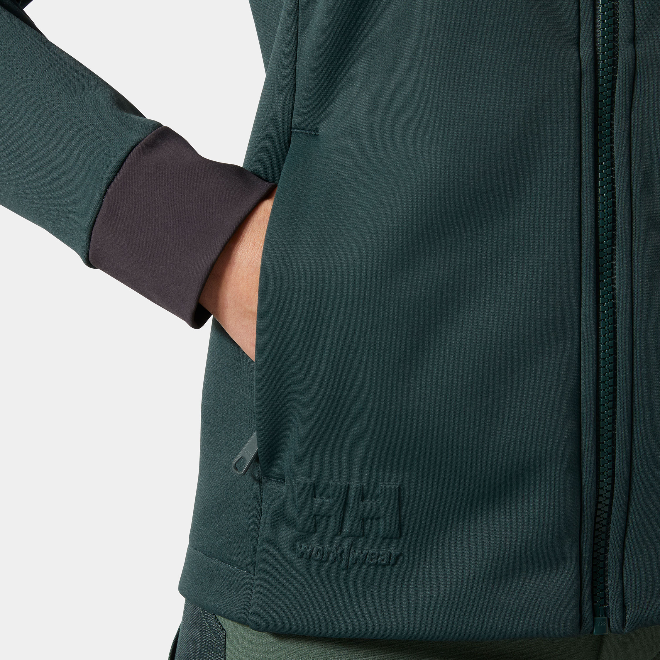 Helly Hansen Tech women's cardigan, Darkest Spruce, large image number 5