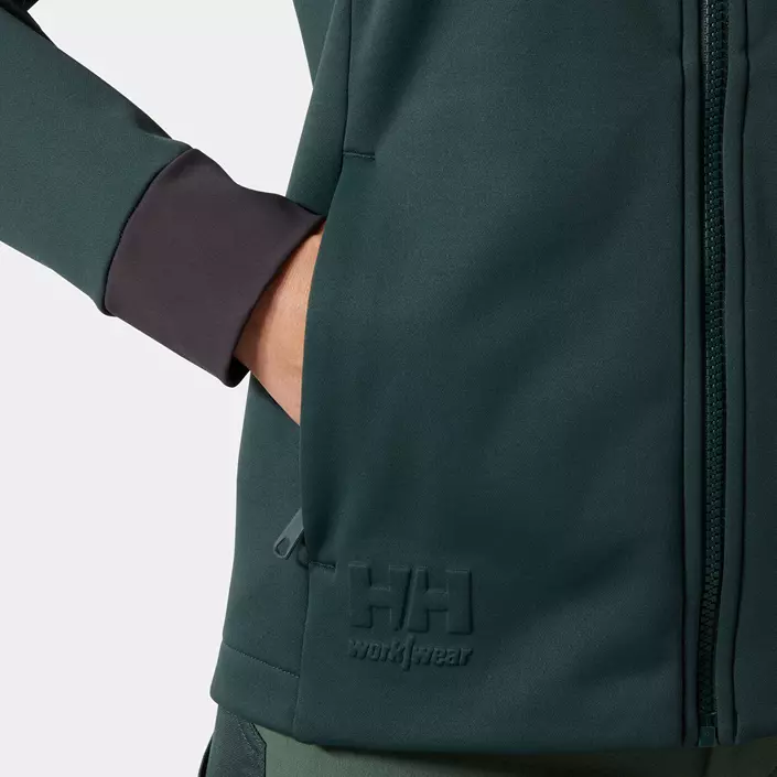 Helly Hansen Tech cardigan dam, Darkest Spruce, large image number 5