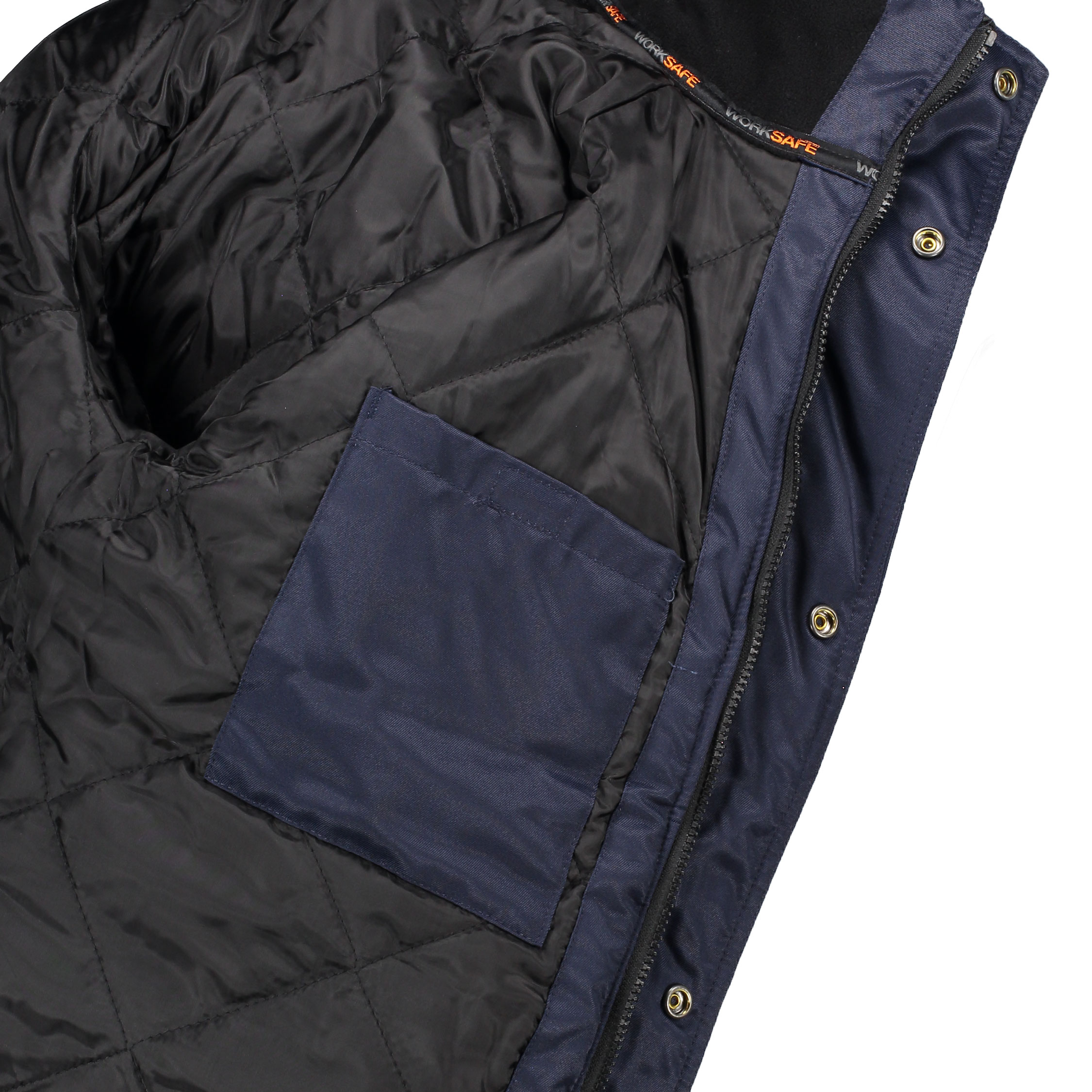 Worksafe winter jacket, Navy, large image number 2