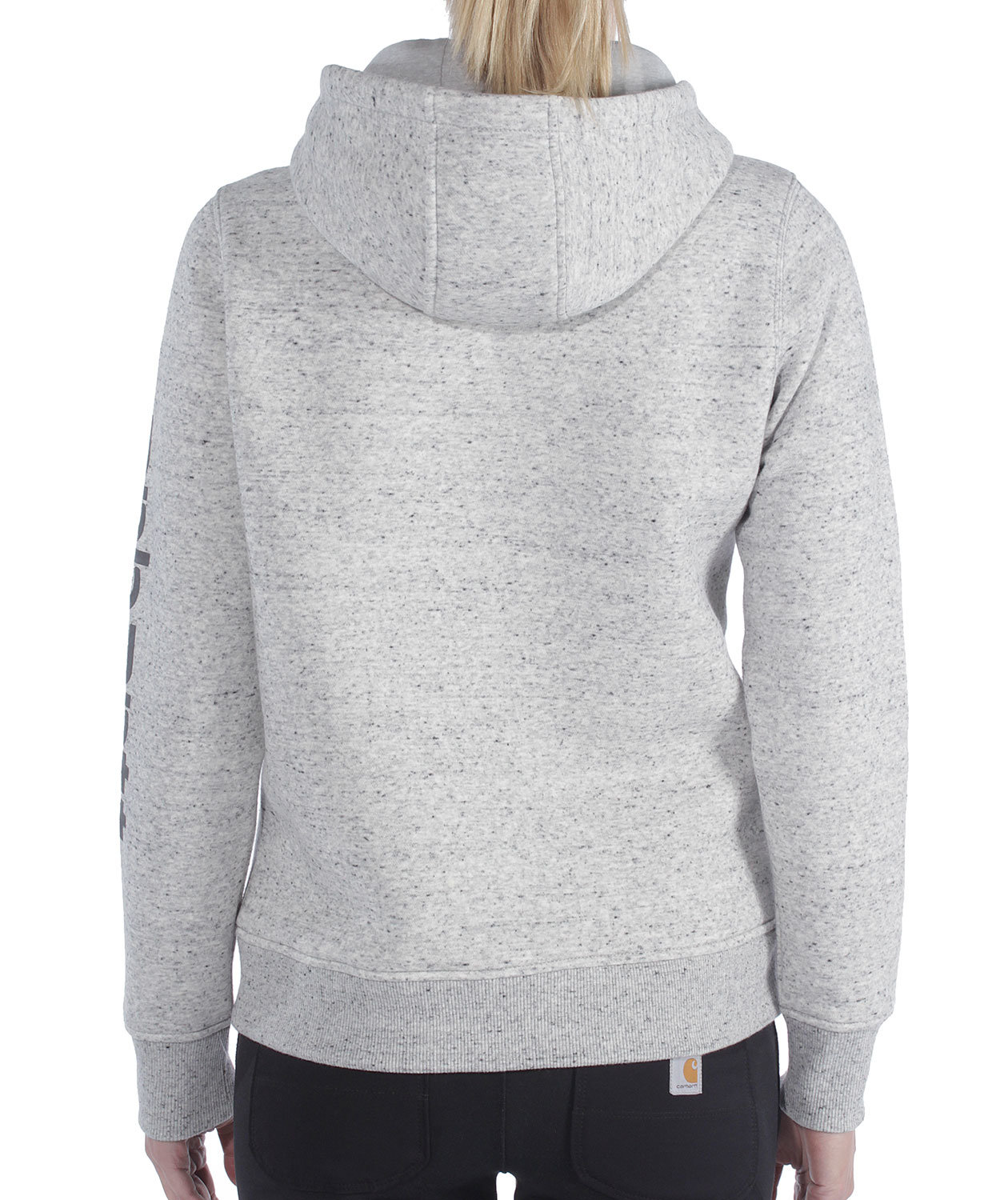 Carhartt Clarksburg dame h&aelig;ttetr&oslash;je, Asphalt Heather Nep, large image number 3