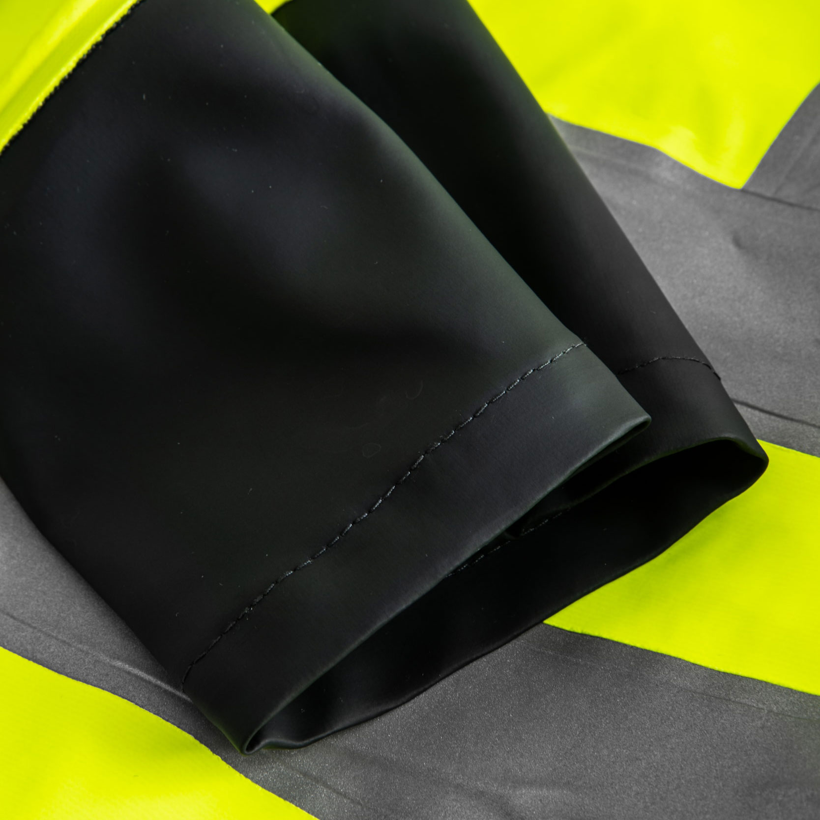 Lyngs&oslash;e Multinorm regnjakke, Hi-vis&nbsp;Gul/Marine, large image number 2