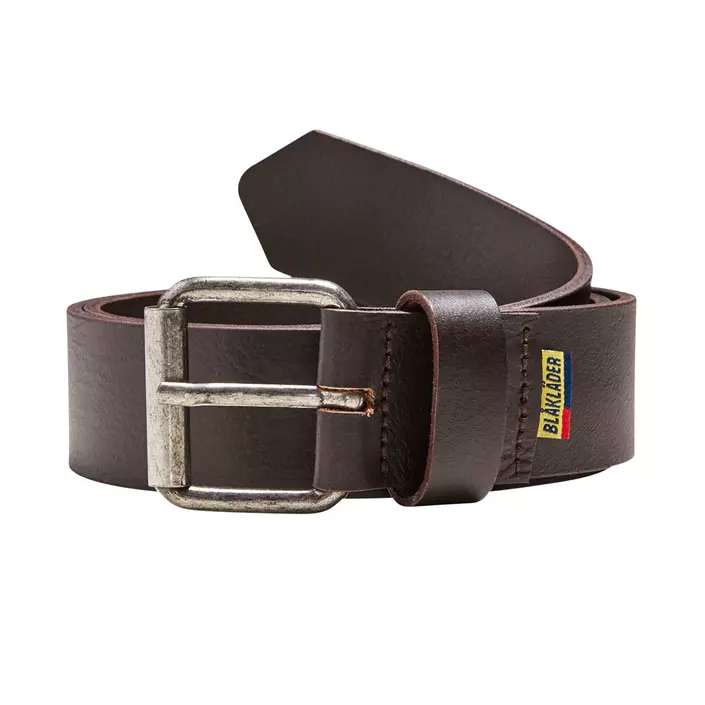 Blåkläder leather belt, Brown, large image number 0