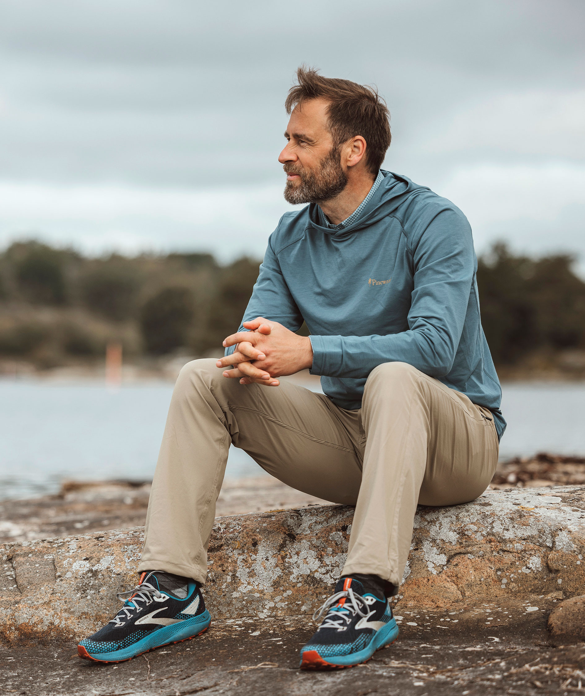 Pinewood&nbsp;NatureSafe Hiking bukser, Light Khaki