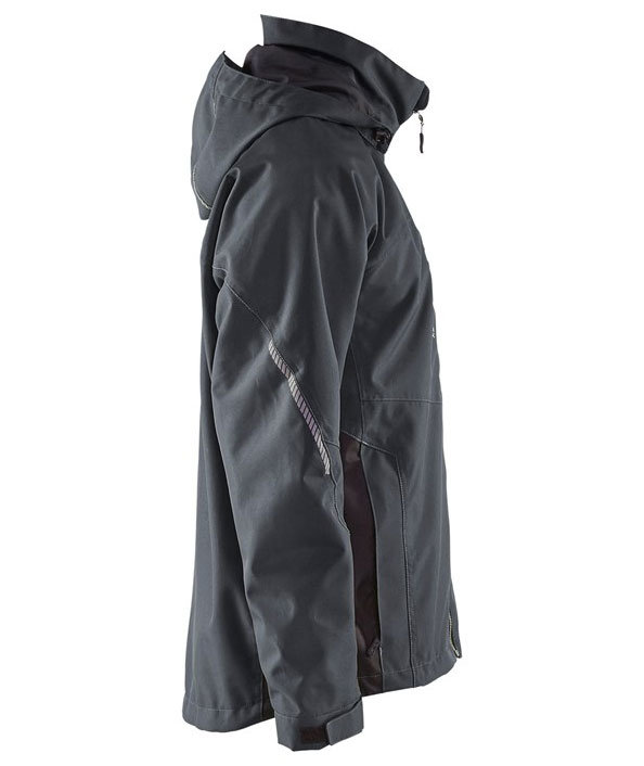 Bl&aring;kl&auml;der Unite vinterjakke, Antracitgr&aring;/Sort, large image number 2