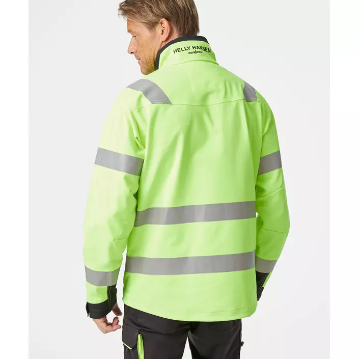 Helly Hansen Alna 2.0 work jacket, Hi-vis yellow/charcoal, large image number 3