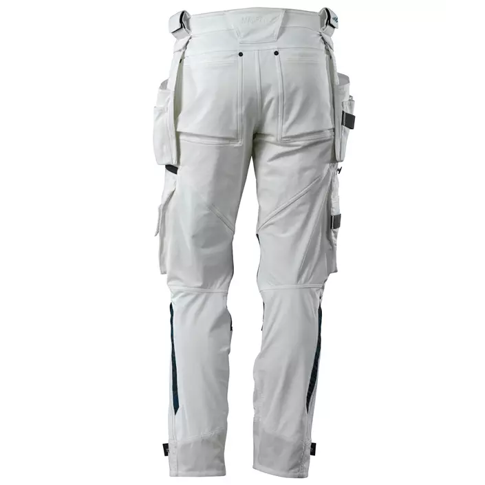 Mascot Advanced craftsman trousers Full stretch, White, large image number 2