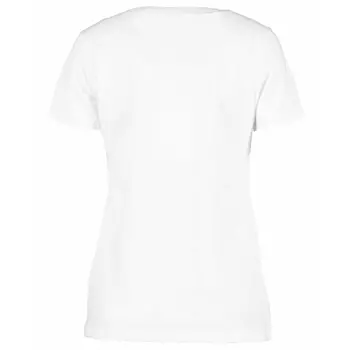 ID økologisk dame T-shirt, Hvid